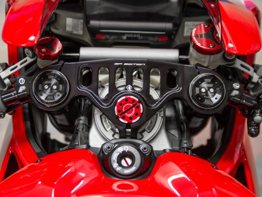 PSS08 - DUCABIKE Ducati Panigale V4 (18/24) Triple Clamps Top Steering Plate (MotoGP edition) – Accessories in the Motoraider Motorcycle Aftermarket Accessories and Parts Online Shop