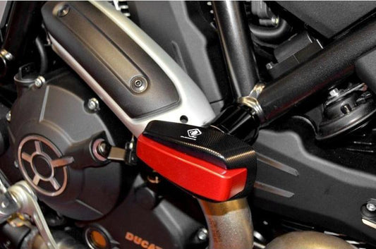 PTM01 - DUCABIKE Ducati Scrambler / Monster 797 Frame Crash Protection Siders – Accessories in the Motoraider Motorcycle Aftermarket Accessories and Parts Online Shop