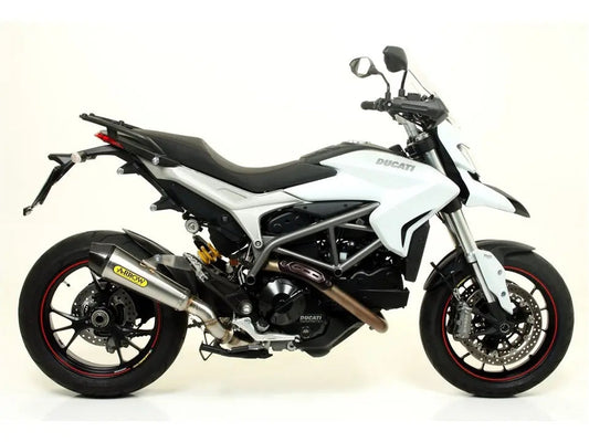 ARROW 71490MI+71806XKI Ducati Hypermotard 821 (13/15) Slip-on Exhaust "X Kone" (stainless steel) – Accessories in the 2WheelsHero Motorcycle Aftermarket Accessories and Parts Online Shop