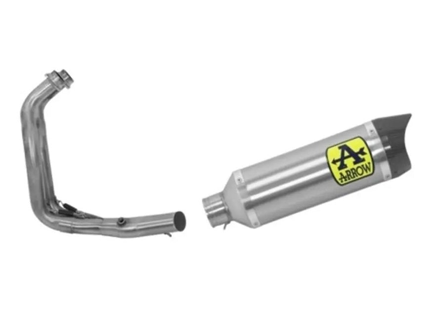 ARROW 71758KZ+71930PK Yamaha MT-07 (2021+) Full Exhaust System "Competition Evo Thunder" (titanium) – Accessories in the 2WheelsHero Motorcycle Aftermarket Accessories and Parts Online Shop