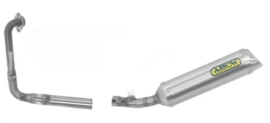 ARROW 51018KZ+51518AO Yamaha YZF-R125 (19/22) Full Exhaust System "Competition Evo Thunder" (aluminum; steel end cap) – Accessories in the 2WheelsHero Motorcycle Aftermarket Accessories and Parts Online Shop