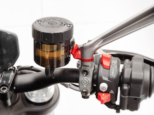 STA04 - DBK Ducati Monster / Streetfighter (2016+) Brake Fluid Reservoir Support – Accessories in the Motoraider Motorcycle Aftermarket Accessories and Parts Online Shop