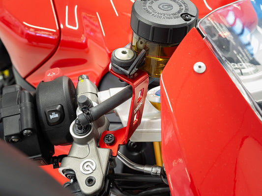 DBK DUCABIKE STA22 Ducati Panigale V2 / Supersport 950 Brake Fluid Reservoir Support – Accessories in the Motoraider Motorcycle Aftermarket Accessories and Parts Online Shop