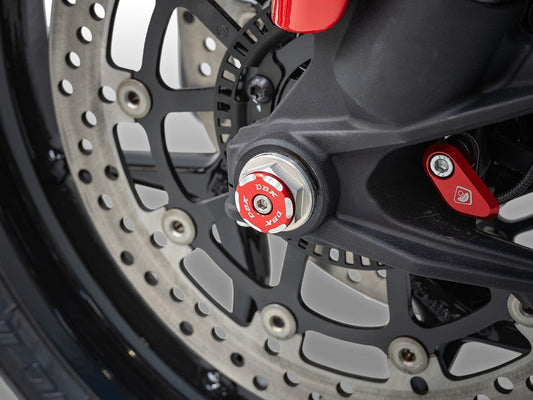 DBK DUCABIKE TRS04 Ducati Front Wheel Cap (left; bi-color) – Accessories in the Motoraider Motorcycle Aftermarket Accessories and Parts Online Shop
