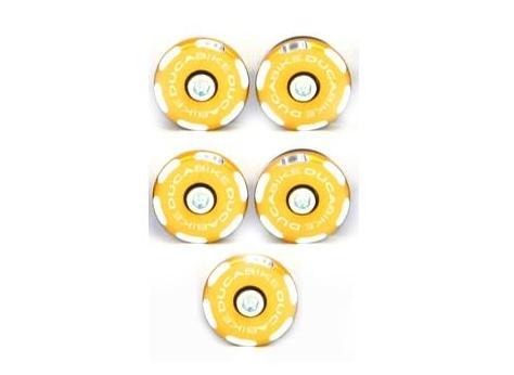TT99802 - DUCABIKE Ducati 748/916/996/998 Frame Plugs (bi-color) – Accessories in the Motoraider Motorcycle Aftermarket Accessories and Parts Online Shop