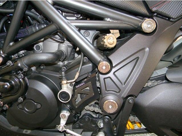 TTDV02 - DUCABIKE Ducati Diavel 1200 Frame Plugs – Accessories in the Motoraider Motorcycle Aftermarket Accessories and Parts Online Shop