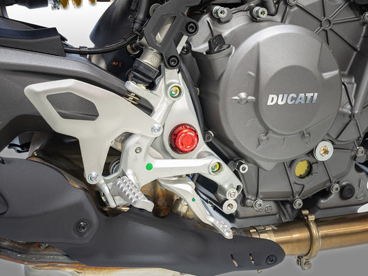 DBK DUCABIKE TTF12 Ducati Panigale V2 / Streetfighter (2025+) Central Frame Caps Kit – Accessories in the Motoraider Motorcycle Aftermarket Accessories and Parts Online Shop