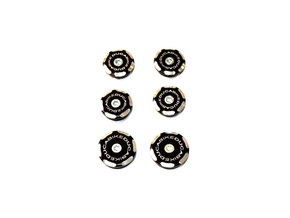 TTHM9502 - DUCABIKE Ducati Hypermotard 950 Frame Plugs (bi-color) – Accessories in the Motoraider Motorcycle Aftermarket Accessories and Parts Online Shop