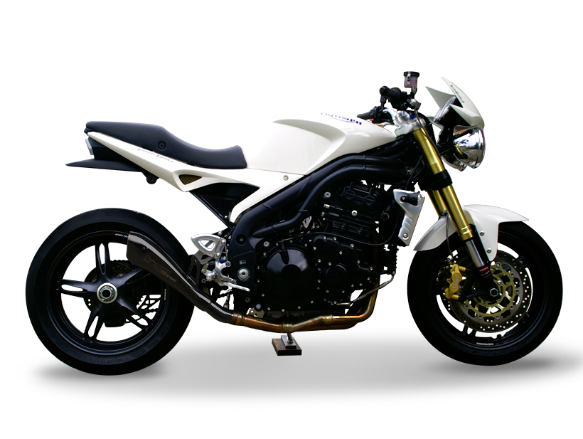 HP CORSE Triumph Speed Triple (05/06) Slip-on Exhaust "Hydroform Ceramic Black" (Homologated) – Accessories in the 2WheelsHero Motorcycle Aftermarket Accessories and Parts Online Shop