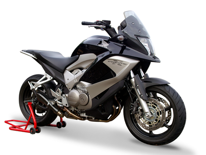 HP CORSE Honda VFR800X Crossrunner (11/14) Slip-on Exhaust "Hydroform Black" (EU homologated) – Accessories in the 2WheelsHero Motorcycle Aftermarket Accessories and Parts Online Shop