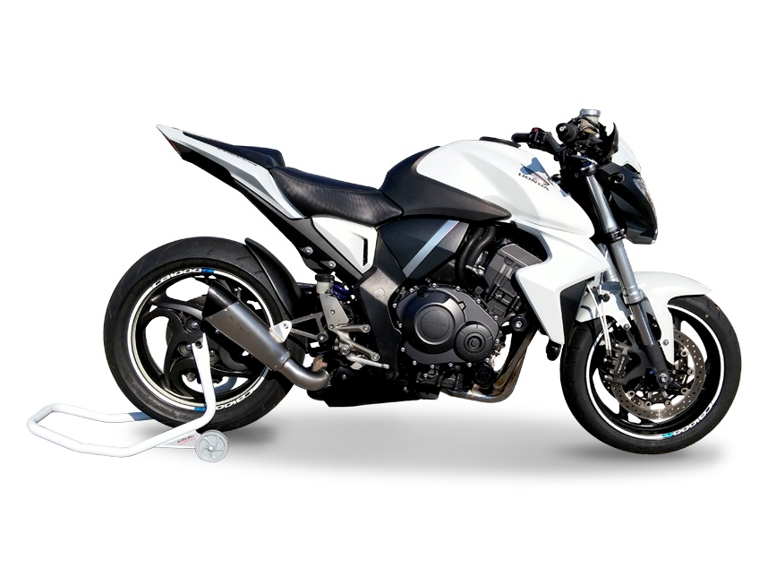 HP CORSE Honda CB1000R Slip-on Exhaust "Evoxtreme Satin Single" (high position) – Accessories in the 2WheelsHero Motorcycle Aftermarket Accessories and Parts Online Shop