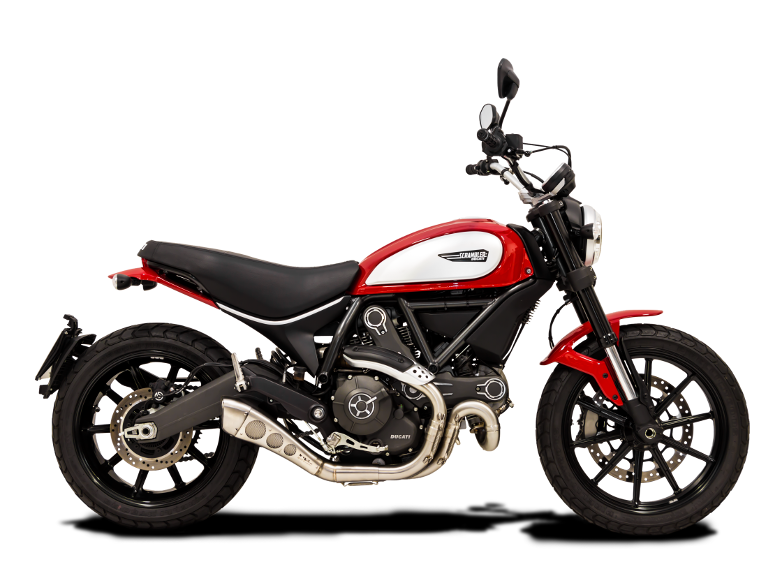 HP CORSE Ducati Scrambler 800 (2015+) Slip-on Exhaust "Hydroform Satin" (EU homologated) – Accessories in the 2WheelsHero Motorcycle Aftermarket Accessories and Parts Online Shop