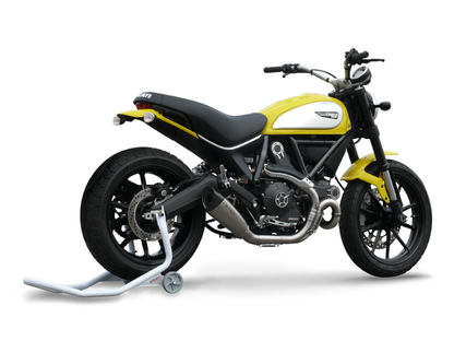 HP CORSE Ducati Scrambler 800 (2015+) Slip-on Exhaust "Evoxtreme 260 Satin" (EU homologated) – Accessories in the 2WheelsHero Motorcycle Aftermarket Accessories and Parts Online Shop