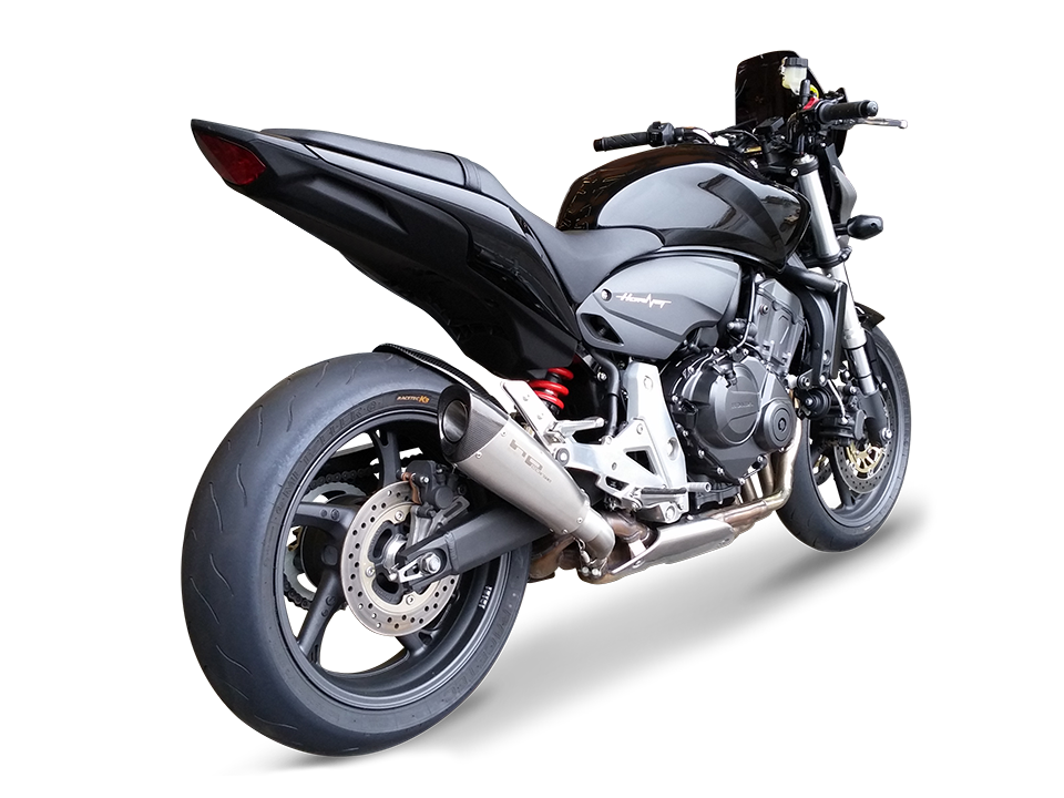 HP CORSE Honda CB600F Hornet (07/13) Slip-on Exhaust "Evoxtreme Satin" (EU homologated) – Accessories in the 2WheelsHero Motorcycle Aftermarket Accessories and Parts Online Shop