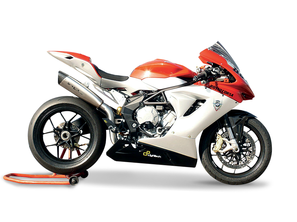 HP CORSE MV Agusta F3 High Position Slip-on Exhaust "Evoxtreme 310 Satin" (EU homologated) – Accessories in the 2WheelsHero Motorcycle Aftermarket Accessories and Parts Online Shop