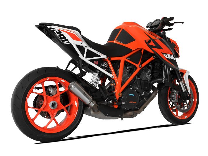 HP CORSE KTM 1290 Super Duke R (14/16) Slip-on Exhaust "GP-07 Satin with Wire Mesh" (racing) – Accessories in the 2WheelsHero Motorcycle Aftermarket Accessories and Parts Online Shop