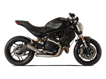 HP CORSE Ducati Monster 797 Slip-on Exhaust "GP-07 Satin" (racing; with aluminum ring) – Accessories in the 2WheelsHero Motorcycle Aftermarket Accessories and Parts Online Shop