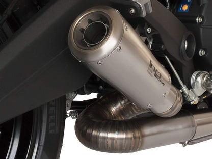 HP CORSE Ducati Monster 797 Slip-on Exhaust "GP-07 Satin" (racing; with aluminum ring) – Accessories in the 2WheelsHero Motorcycle Aftermarket Accessories and Parts Online Shop