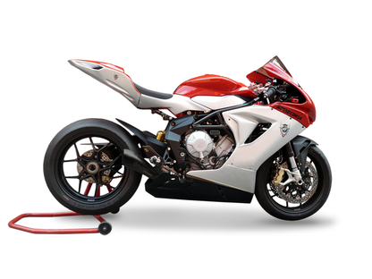 HP CORSE MV Agusta F3 Slip-on Exhaust "Hydroform Black" (EU homologated) – Accessories in the 2WheelsHero Motorcycle Aftermarket Accessories and Parts Online Shop