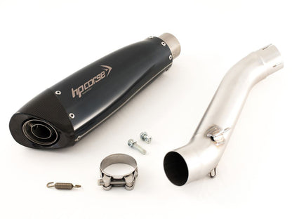 HP CORSE Aprilia Tuono V4 (11/14) Slip-on Exhaust "Evoxtreme 310 Black" (EU homologated) – Accessories in the 2WheelsHero Motorcycle Aftermarket Accessories and Parts Online Shop