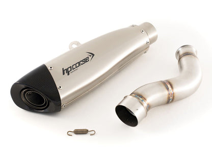 HP CORSE Triumph STREET TRIPLE 765 Slip-on Exhaust "Evoxtreme Satin 310 mm" (racing) – Accessories in the 2WheelsHero Motorcycle Aftermarket Accessories and Parts Online Shop