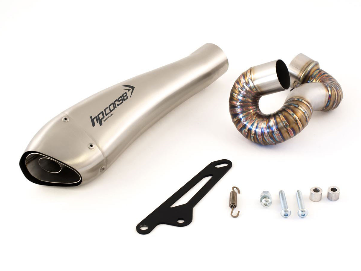 HP CORSE Triumph Street Triple (08/12) Slip-on Exhaust "Hydroform Satin" (EU homologated) – Accessories in the 2WheelsHero Motorcycle Aftermarket Accessories and Parts Online Shop