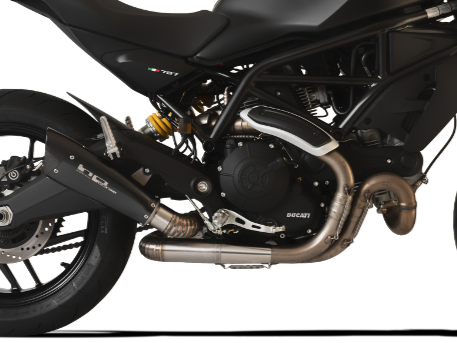 HP CORSE Ducati Monster 797 Slip-on Exhaust "Evoxtreme 260 Black" (racing only) – Accessories in the 2WheelsHero Motorcycle Aftermarket Accessories and Parts Online Shop