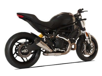 HP CORSE Ducati Monster 797 Slip-on Exhaust "Evoxtreme 260 Satin" (racing only) – Accessories in the 2WheelsHero Motorcycle Aftermarket Accessories and Parts Online Shop