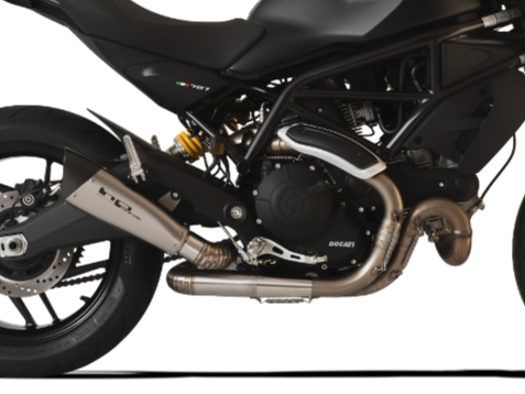 HP CORSE Ducati Monster 797 Slip-on Exhaust "Evoxtreme 260 Satin" (racing only) – Accessories in the 2WheelsHero Motorcycle Aftermarket Accessories and Parts Online Shop