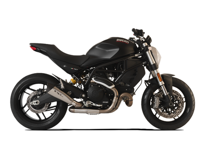 HP CORSE Ducati Monster 797 Slip-on Exhaust "Evoxtreme 260 Satin" (racing only) – Accessories in the 2WheelsHero Motorcycle Aftermarket Accessories and Parts Online Shop
