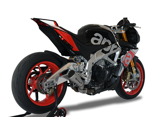 HP CORSE Aprilia Tuono V4 (15/16) Slip-on Exhaust "Hydroform Corsa Short Satin" (racing) – Accessories in the 2WheelsHero Motorcycle Aftermarket Accessories and Parts Online Shop