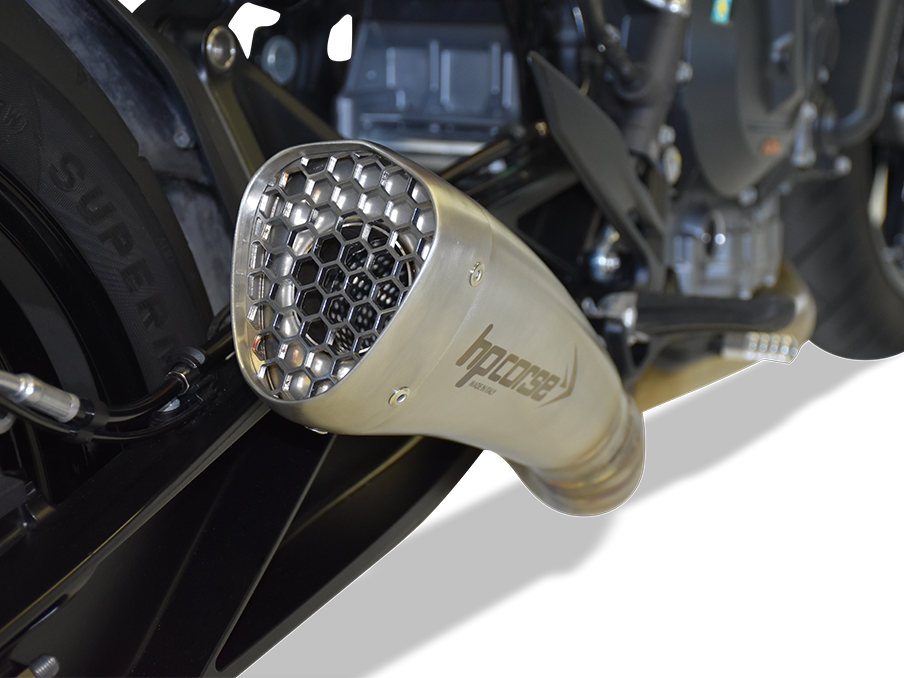 HP CORSE KTM 790 / 890 Duke Slip-on Exhaust "Hydroform Corsa Short Satin" (racing) – Accessories in the 2WheelsHero Motorcycle Aftermarket Accessories and Parts Online Shop