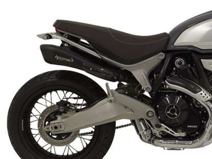 HP CORSE Ducati Scrambler 1100 Dual Slip-on Exhaust "Hydroform Short Black" (racing) – Accessories in the 2WheelsHero Motorcycle Aftermarket Accessories and Parts Online Shop