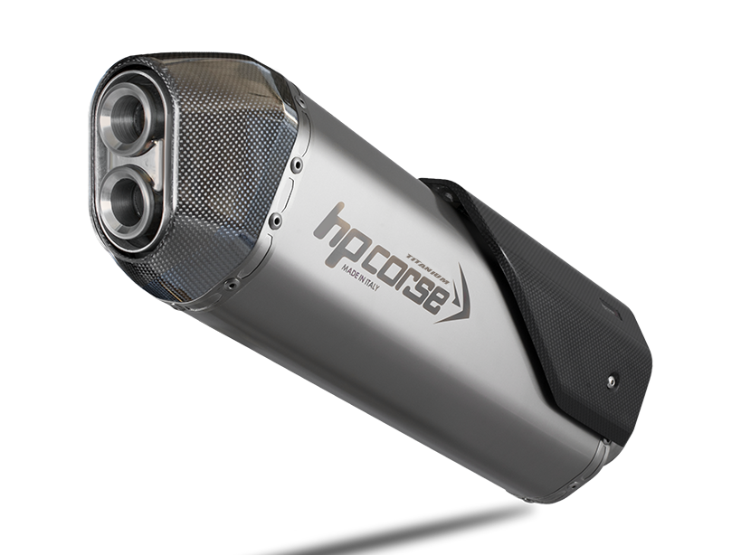 HP CORSE Triumph Tiger 800 (18/20) Slip-on Exhaust "SPS Carbon Titanium" (EU homologated) – Accessories in the 2WheelsHero Motorcycle Aftermarket Accessories and Parts Online Shop