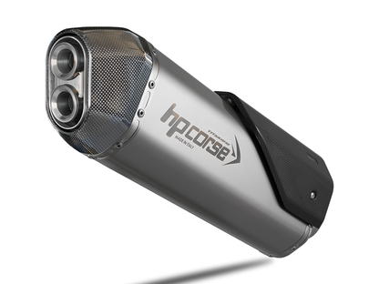HP CORSE Triumph Tiger 800 (18/20) Slip-on Exhaust "SPS Carbon Titanium" (EU homologated) – Accessories in the 2WheelsHero Motorcycle Aftermarket Accessories and Parts Online Shop