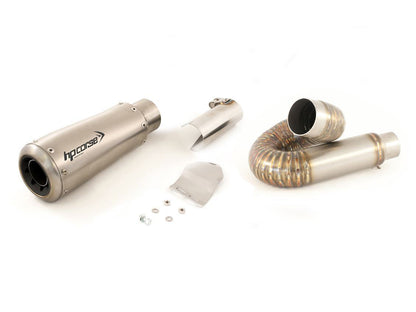 HP CORSE Ducati Monster 797 Slip-on Exhaust "GP-07 Satin" (racing; with aluminum ring) – Accessories in the 2WheelsHero Motorcycle Aftermarket Accessories and Parts Online Shop