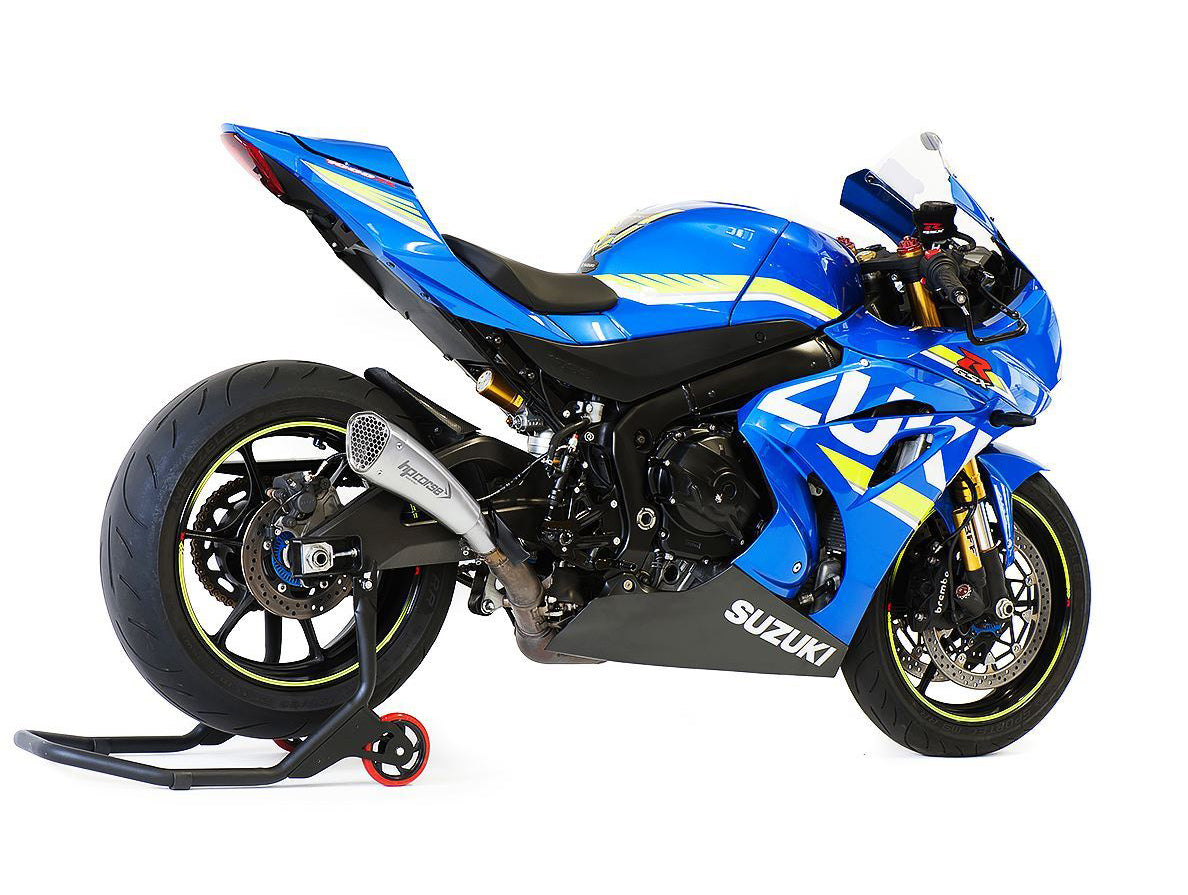 HP CORSE Suzuki GSX-R 1000 (17/20) Slip-on Exhaust "Hydroform Short R Inox Satin" (Racing) – Accessories in the 2WheelsHero Motorcycle Aftermarket Accessories and Parts Online Shop