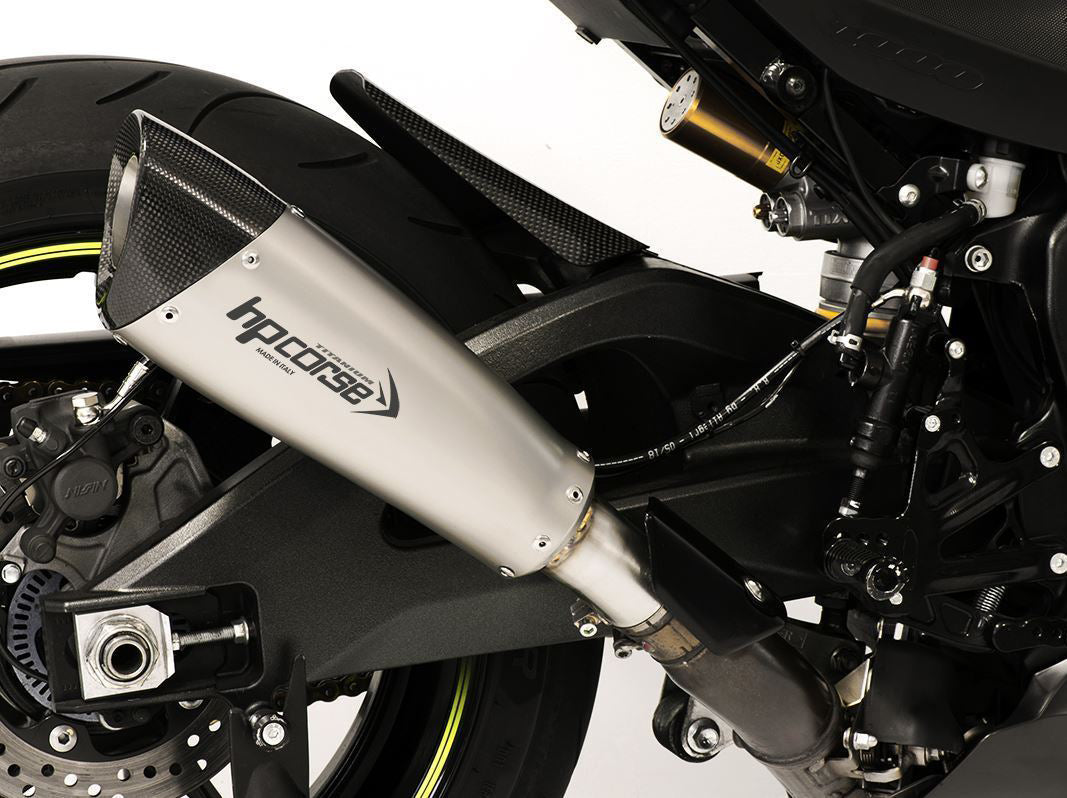 HP CORSE Suzuki GSX-R 1000 (17-20) Slip-on Exhaust "Evoxtreme 230 Titanium" (Racing) – Accessories in the 2WheelsHero Motorcycle Aftermarket Accessories and Parts Online Shop