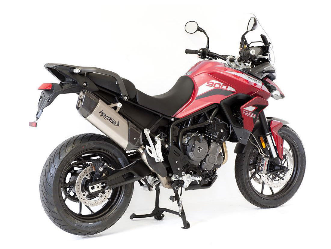 HP CORSE Triumph Tiger 900 / 850 Sport (20/23) Slip-on Exhaust "SP-3 Carbon 350 Titanium" (Euro 5) – Accessories in the 2WheelsHero Motorcycle Aftermarket Accessories and Parts Online Shop