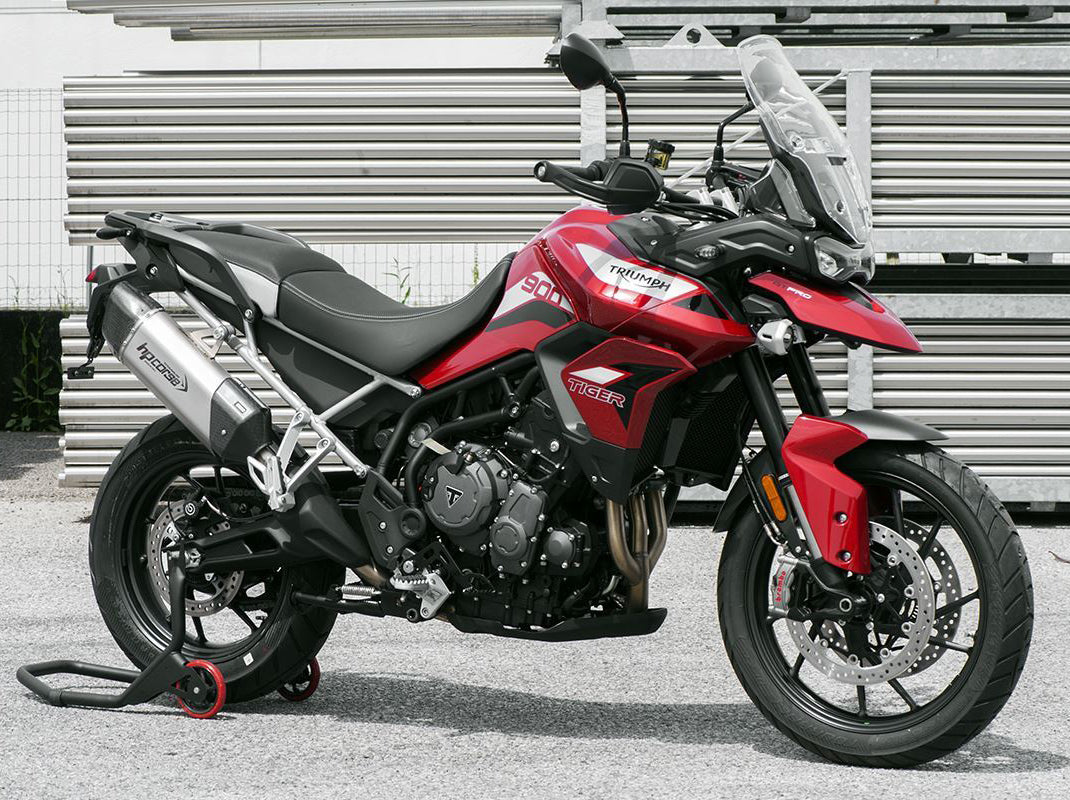 HP CORSE Triumph Tiger 900 / 850 Sport (20/23) Slip-on Exhaust "SP-3 Carbon 350 Titanium" (Euro 5) – Accessories in the 2WheelsHero Motorcycle Aftermarket Accessories and Parts Online Shop