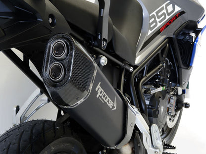 HP CORSE Triumph Tiger 900 / 850 Sport (20/23) Slip-on Exhaust "SP-3 Carbon 350 Ceramic Black" (Euro 5) – Accessories in the 2WheelsHero Motorcycle Aftermarket Accessories and Parts Online Shop