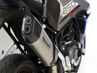 HP CORSE Triumph Tiger 900 / 850 Sport (20/23) Slip-on Exhaust "SP-3 Carbon 350 Inox Satin" (Euro 5) – Accessories in the 2WheelsHero Motorcycle Aftermarket Accessories and Parts Online Shop