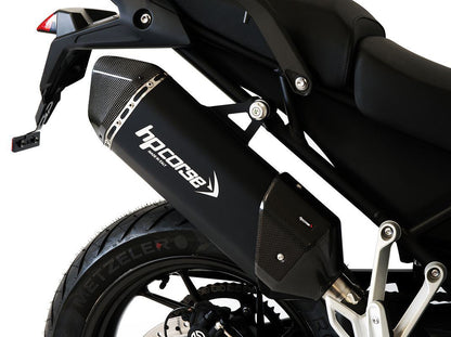 HP CORSE Triumph Tiger 900 / 850 Sport (20/23) Slip-on Exhaust "SPS Carbon 350 Ceramic Black" (Euro 5) – Accessories in the 2WheelsHero Motorcycle Aftermarket Accessories and Parts Online Shop