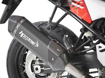 HP CORSE Suzuki V-Strom 1050 (2020+) Slip-on Exhaust "SPS Carbon 350 Ceramic Black" (Euro 5) – Accessories in the 2WheelsHero Motorcycle Aftermarket Accessories and Parts Online Shop