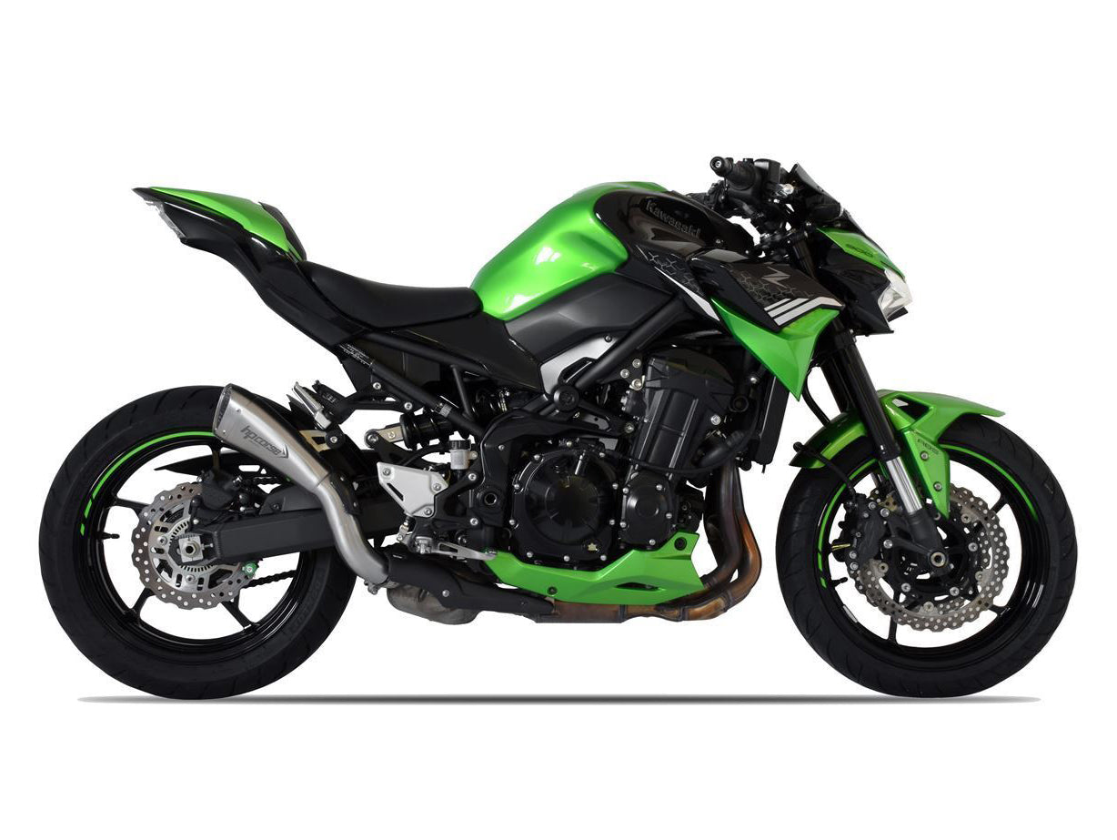 HP CORSE Kawasaki Z900 (20/24) Slip-on Exhaust "Hydroform Short R Inox Satin" (Euro 4/5) – Accessories in the 2WheelsHero Motorcycle Aftermarket Accessories and Parts Online Shop