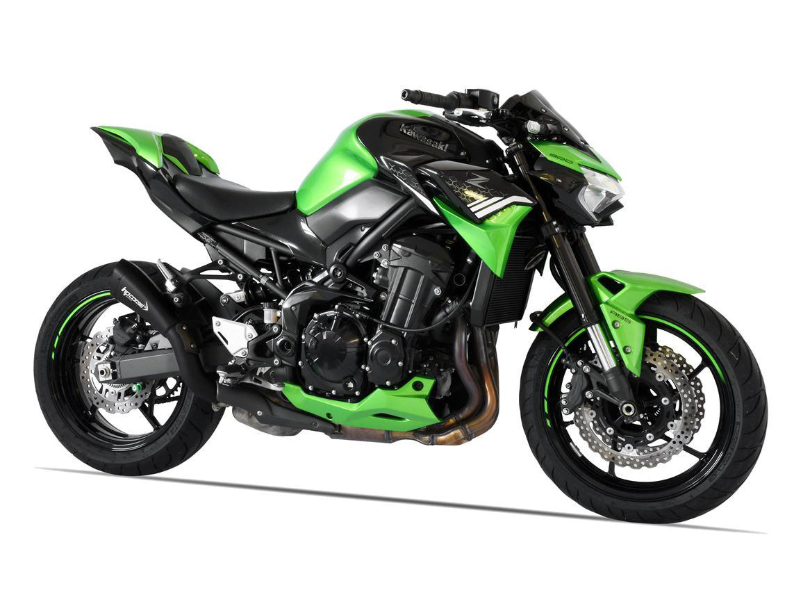 HP CORSE Kawasaki Z900 (20/24) Slip-on Exhaust "Hydroform Short R Ceramic Black" (Euro 4/5) – Accessories in the 2WheelsHero Motorcycle Aftermarket Accessories and Parts Online Shop