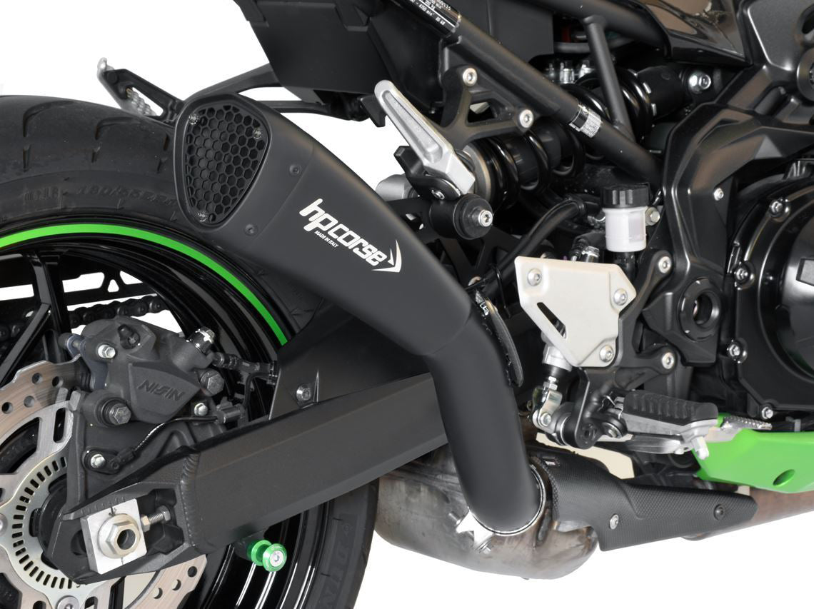 HP CORSE Kawasaki Z900 (20/24) Slip-on Exhaust "Hydroform Short R Ceramic Black" (Euro 4/5) – Accessories in the 2WheelsHero Motorcycle Aftermarket Accessories and Parts Online Shop