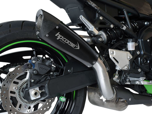 HP CORSE Kawasaki Z900 (20/24) Slip-on Exhaust "Evoxtreme 260 Ceramic Black" (Euro 4/5) – Accessories in the 2WheelsHero Motorcycle Aftermarket Accessories and Parts Online Shop