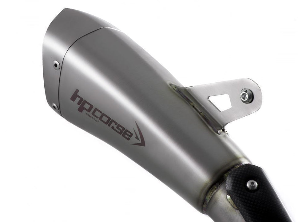 HP CORSE Kawasaki Z900 (20/24) Slip-on Exhaust "Hydroform Short R Inox Satin" (Euro 4/5) – Accessories in the 2WheelsHero Motorcycle Aftermarket Accessories and Parts Online Shop