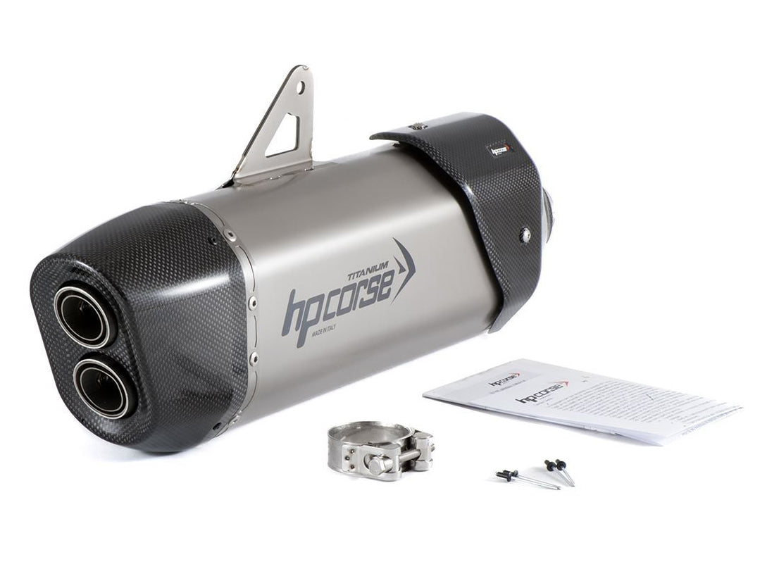 HP CORSE Triumph Tiger 900 / 850 Sport (20/23) Slip-on Exhaust "SP-3 Carbon 350 Titanium" (Euro 5) – Accessories in the 2WheelsHero Motorcycle Aftermarket Accessories and Parts Online Shop